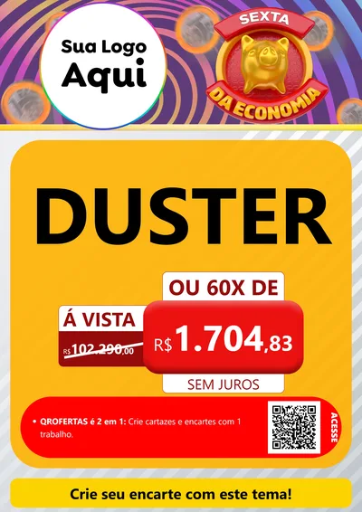 Modelo de Cartaz para Cartaz A4 Vertical