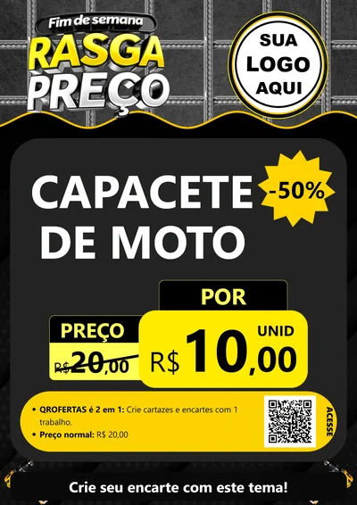 Modelo de Cartaz para Cartaz A4 Vertical