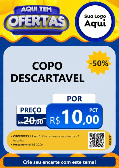 Modelo de Cartaz para Cartaz A4 Vertical