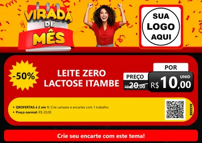 Modelo de Cartaz para Cartaz A4 Horizontal