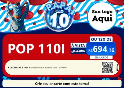 Modelo de Cartaz para Cartaz A4 Horizontal