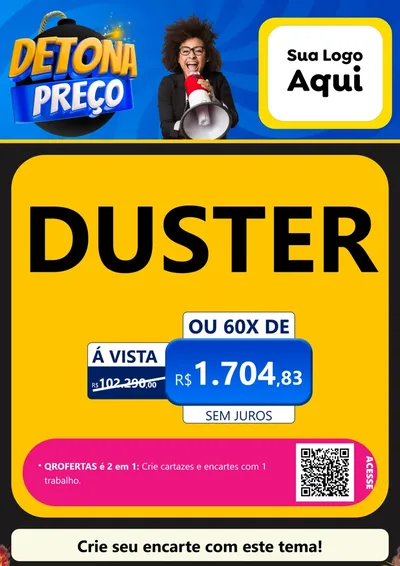 Modelo de Cartaz para Cartaz A4 Vertical