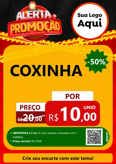 Modelo de Cartaz para Cartaz A4 Vertical